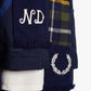 Fred Perry x Nicholas Daley scarf - shaded navy