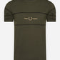 fred perry t-shirt hunting green