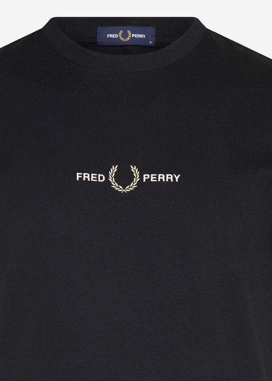 fred perry t-shirt zwart