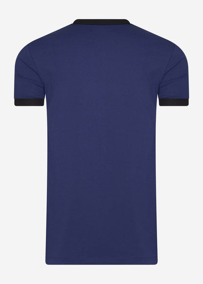 Fred Perry T-shirts  Taped ringer t-shirt - french navy 