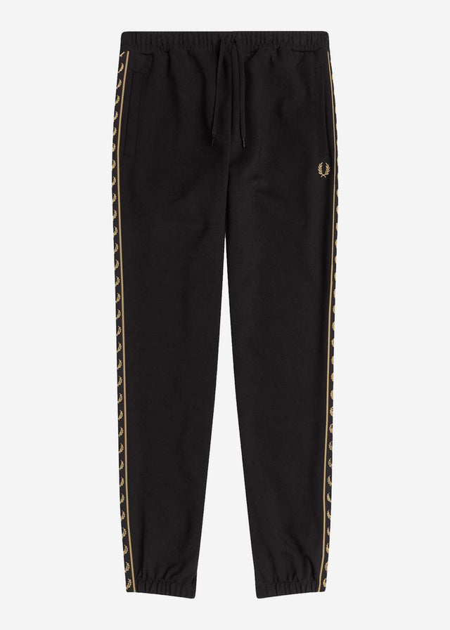 Fred Perry Joggers  Gold taped track pant - black 