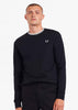 Fred Perry Longsleeve Tees  Twin tipped longsleeve tee- black 