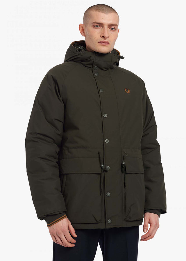 Fred Perry Jackets  Padded zip-through jacket - hunting green 