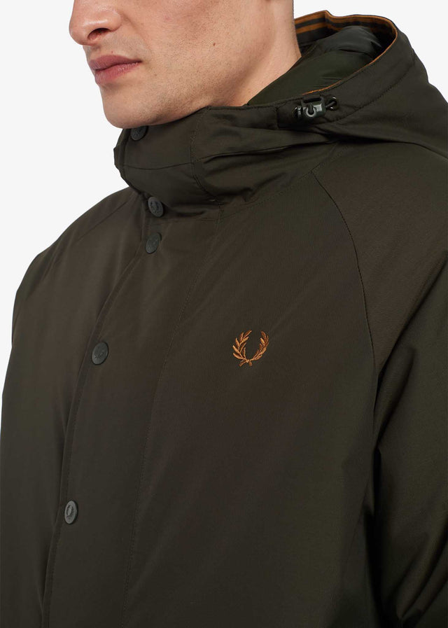 Fred Perry Jackets  Padded zip-through jacket - hunting green 