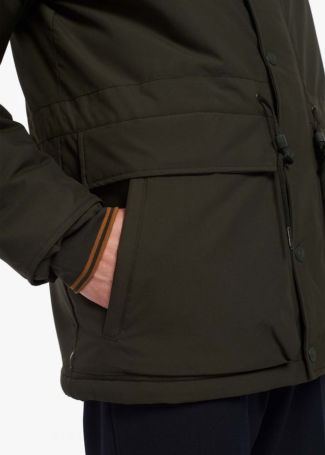 Fred Perry Jackets  Padded zip-through jacket - hunting green 