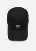 Lacoste Petten  Cotton twill cap - black 