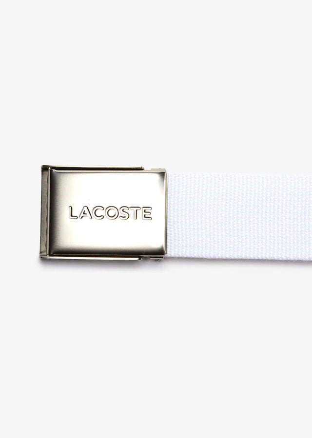 Lacoste Belts  Leather goods belt - white 