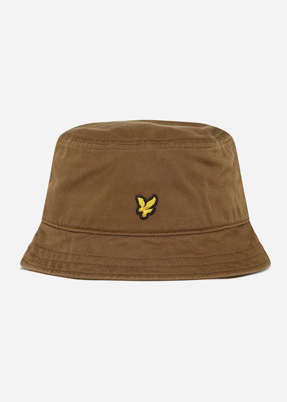 Lyle & Scott Bucket Hats  Cotton twill bucket hat - olive 