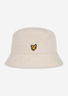 Lyle & Scott Bucket Hats  Cotton twill bucket hat - sesame 