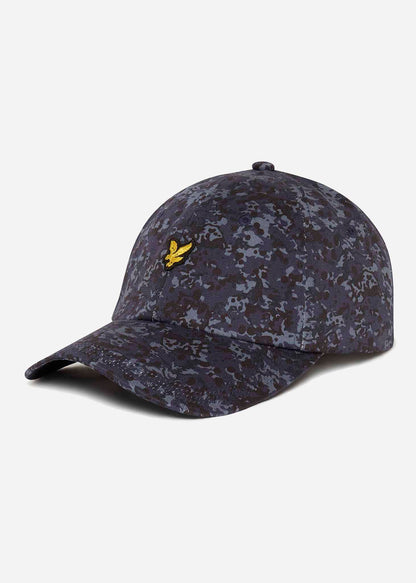 Lyle & Scott Petten  Baseball cap - navy earth print 