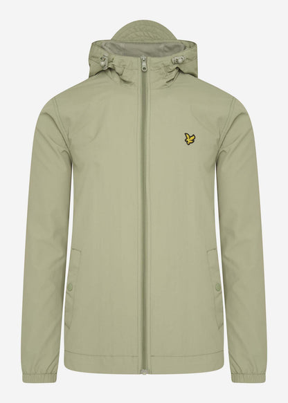 Lyle & Scott Jassen  Zip through hooded jacket - moss 