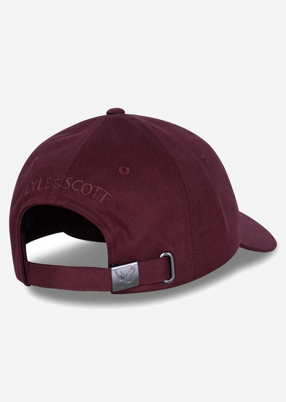 Lyle & Scott Petten  Baseball cap - merlot 