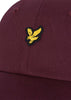 Lyle & Scott Petten  Baseball cap - merlot 