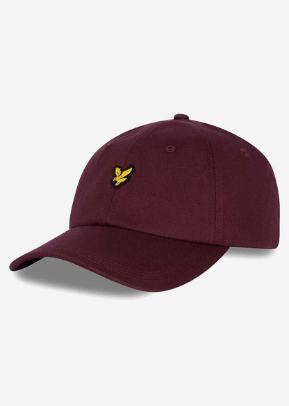 Lyle & Scott Petten  Baseball cap - merlot 