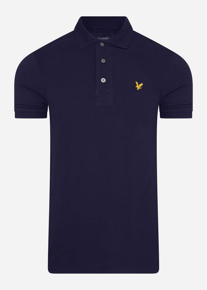 Lyle & Scott Polo's  Slim stretch polo - navy 