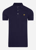 Lyle & Scott Polo's  Slim stretch polo - navy 