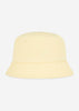 Lyle & Scott Bucket Hats  Reversible check bucket hat - white lemon 