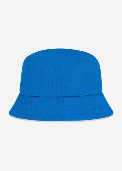 Lyle & Scott Bucket Hats  Reversible check bucket hat - navy ocean 