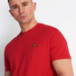 lyle and scott t-shirt rood - gala red