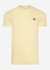 Lyle & Scott T-shirts  Plain t-shirt - lemon 