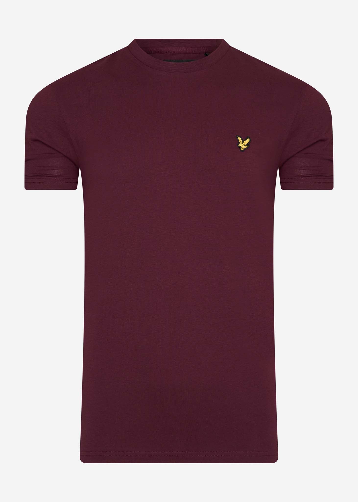 Lyle & Scott T-shirts  Plain t-shirt - merlot 