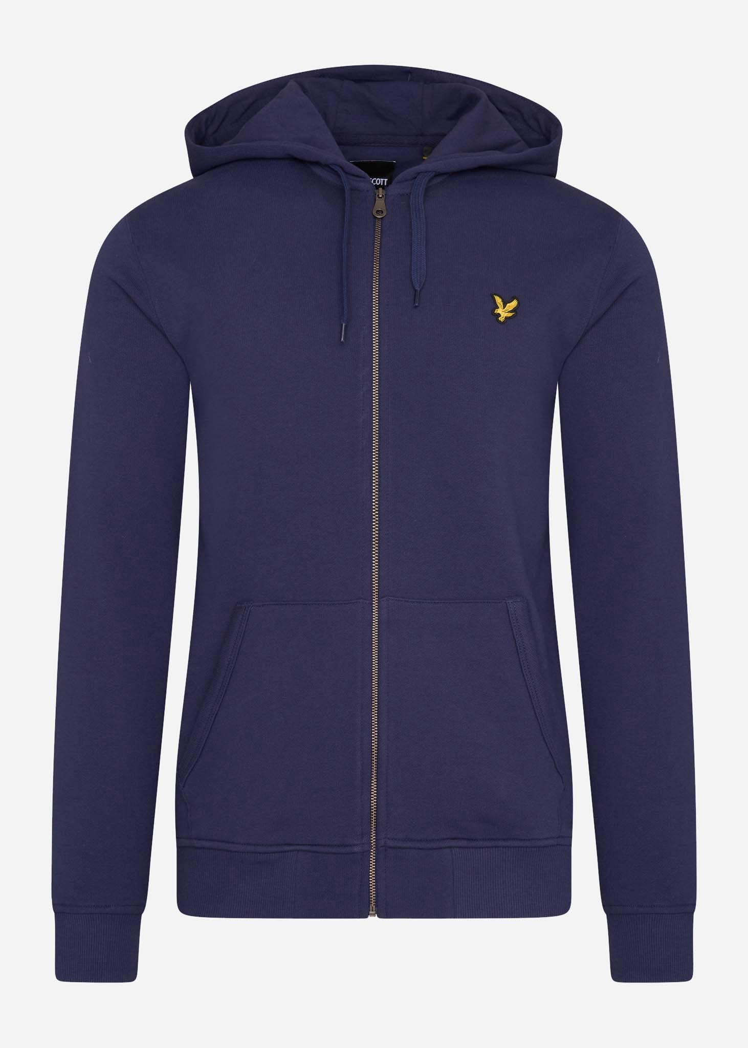 Lyle & Scott Vesten  Zip through hoodie - navy 