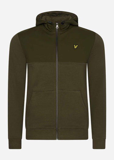Lyle & Scott Vesten  Softshell jersey zip hoodie - olive 