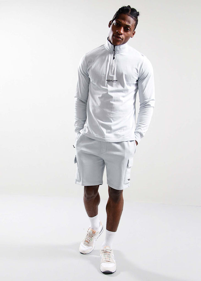 Marshall Artist Sweaters  Siren 1/4 zip - dolphin grey 