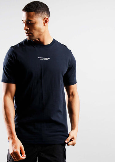 Marshall Artist T-shirts  Injection t-shirt - navy 