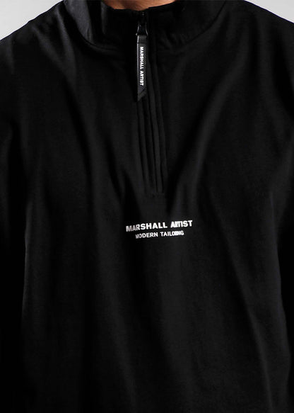 Marshall Artist Truien  Siren 1/4 zip - black 