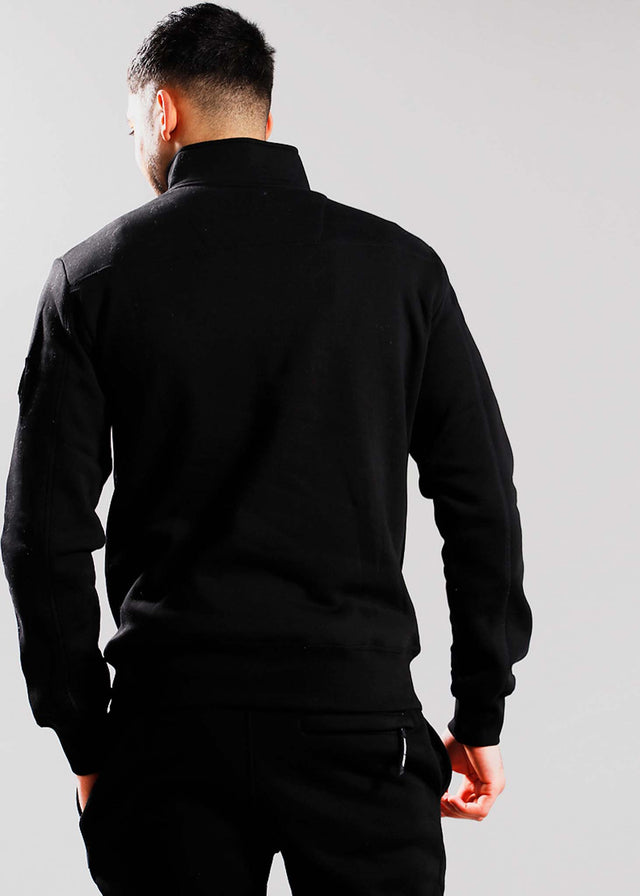 Marshall Artist Sweaters  Siren 1/4 zip sweat - black 