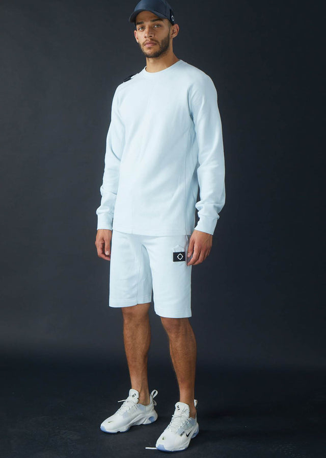 MA.Strum Sweaters  Core crew sweat - illusion blue 
