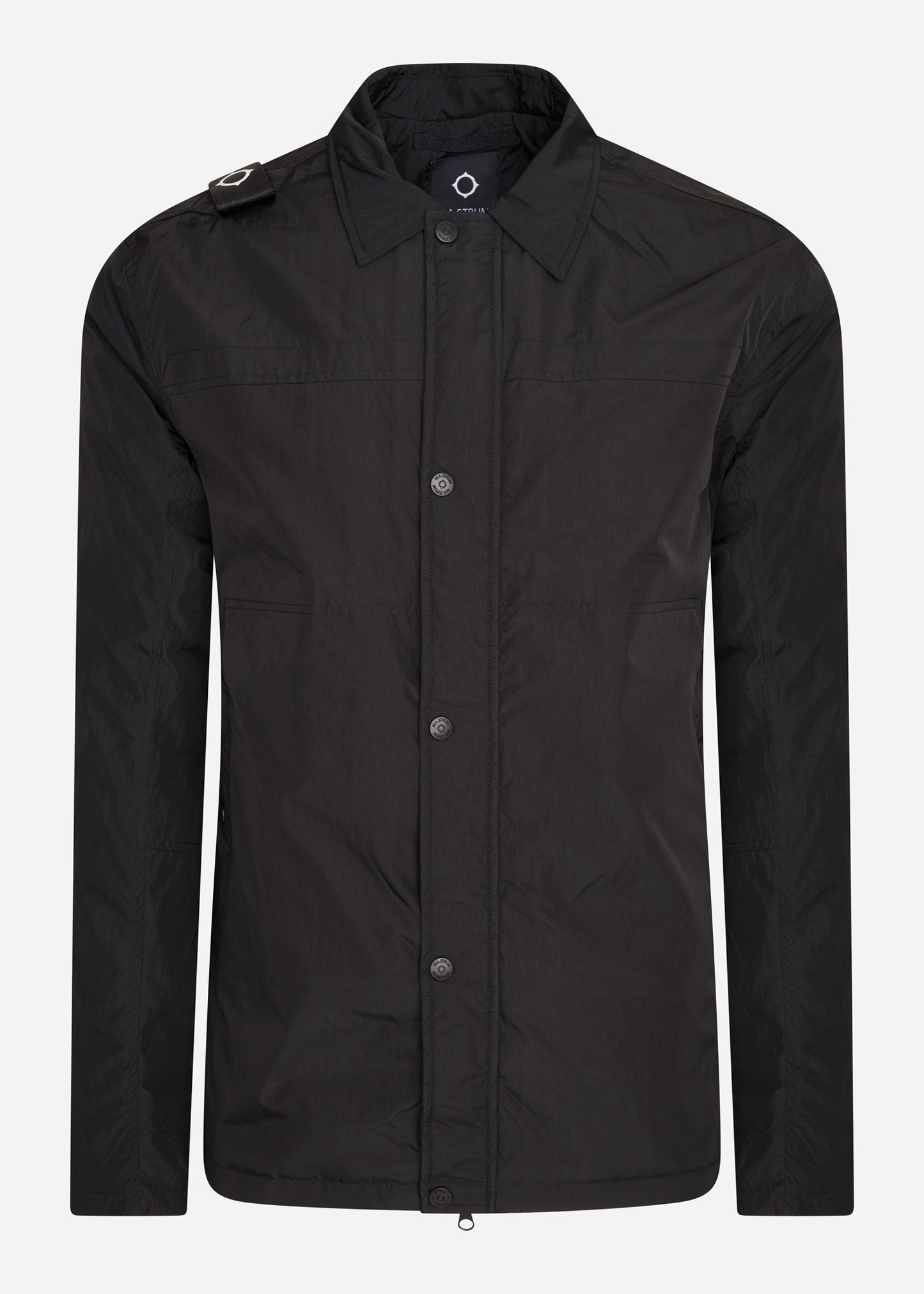 mastrum overshirt jacket black