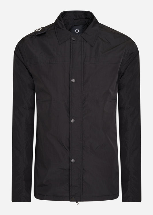 mastrum overshirt jacket black