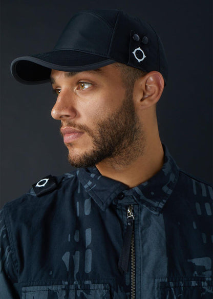 MA.Strum Petten  ID icon cap - jet black 