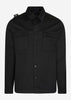 MA.Strum Overshirts  DH two pocket overshirt - jet black 