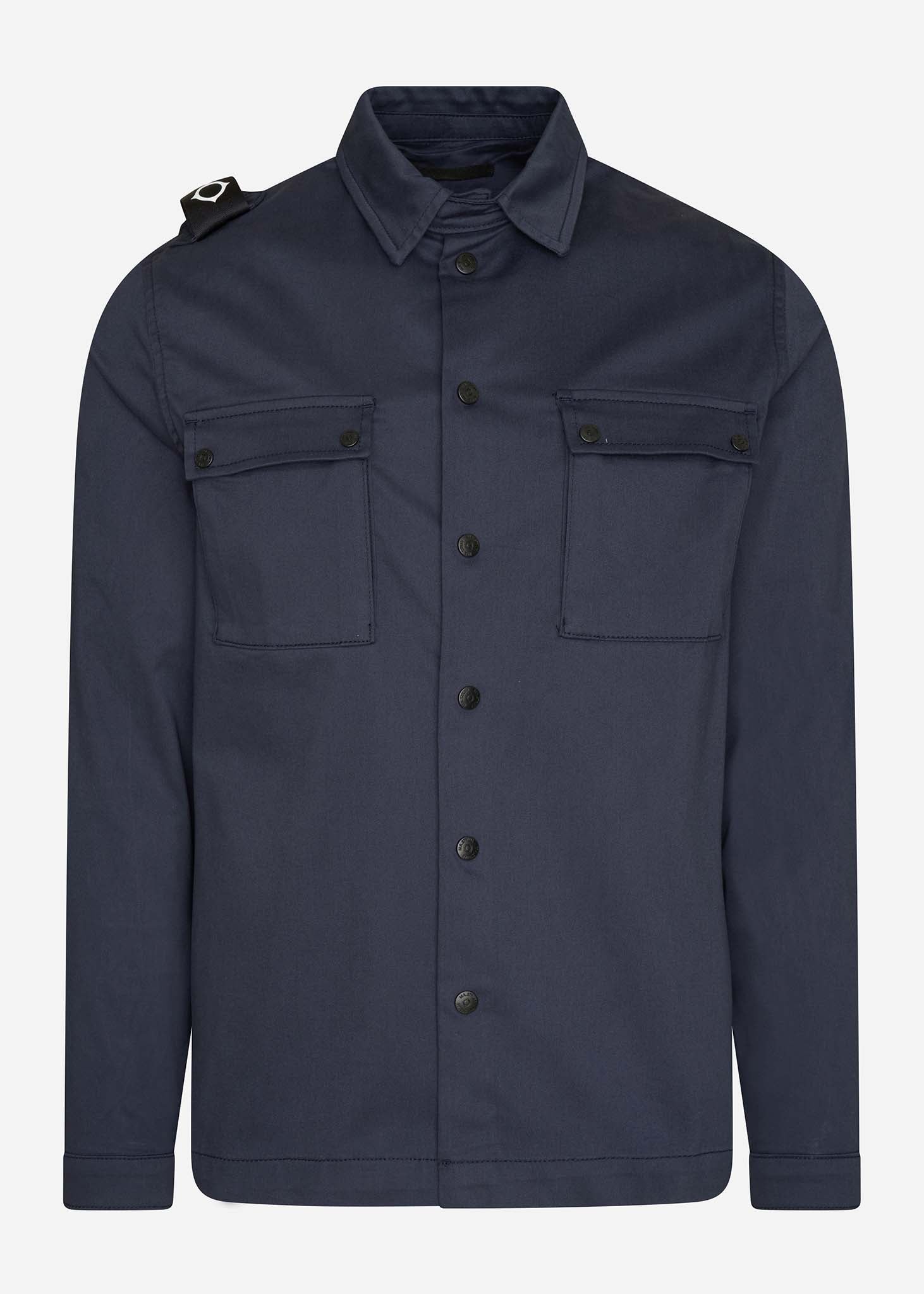 MA.Strum Overshirts  DH two pocket overshirt - ink navy 