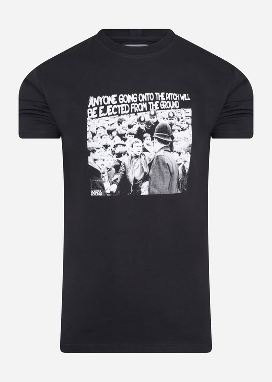 peaceful hooligan t-shirt pitch invasion