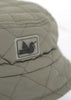 Peaceful Hooligan Bucket Hats  Quilted bucket hat - khaki 