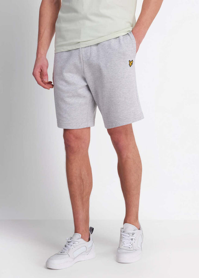 Lyle & Scott Shorts  Sweat short - light grey marl 