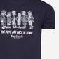 the boys are back in town t-shirt navy