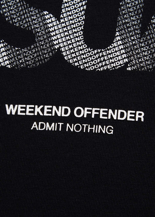 Weekend Offender T-shirts  Dunham - black 