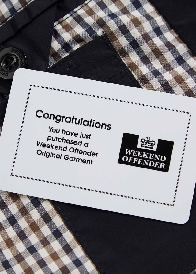 Weekend Offender Jackets  Coronado - navy + free bucket hat 