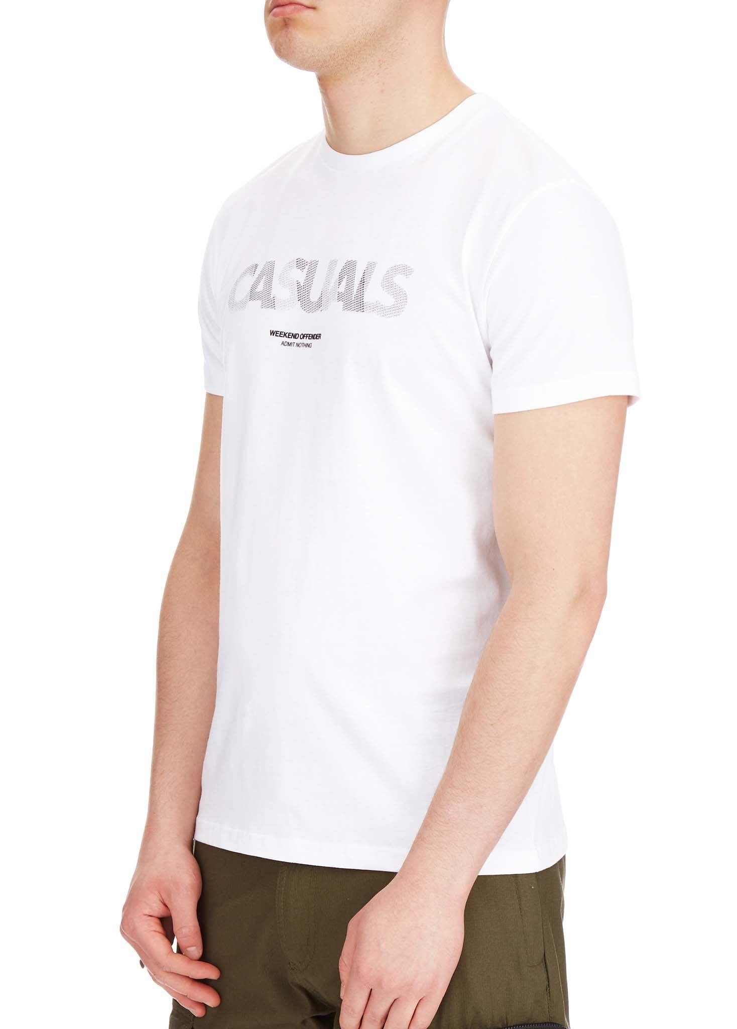 Weekend Offender T-shirts  Dunham - white 