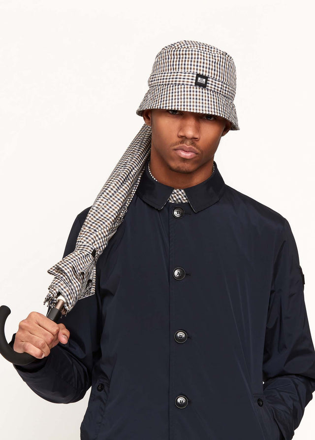 Weekend Offender Jackets  Coronado - navy + free bucket hat 