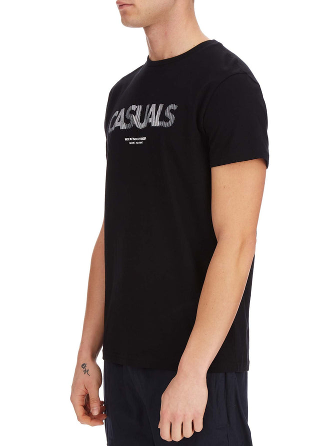 Weekend Offender T-shirts  Dunham - black 