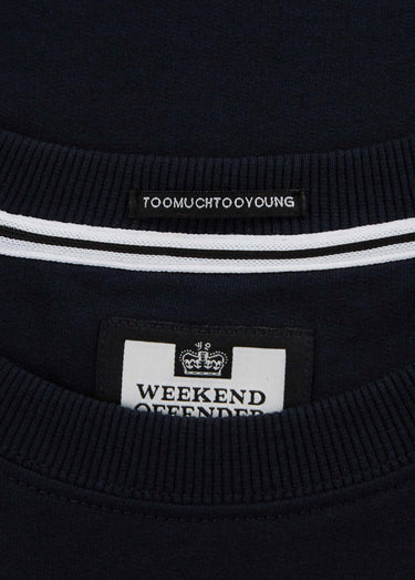 Weekend Offender Truien  Dunham sweat - navy 