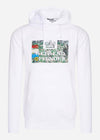 Weekend Offender Hoodies  Bad man hood - white 