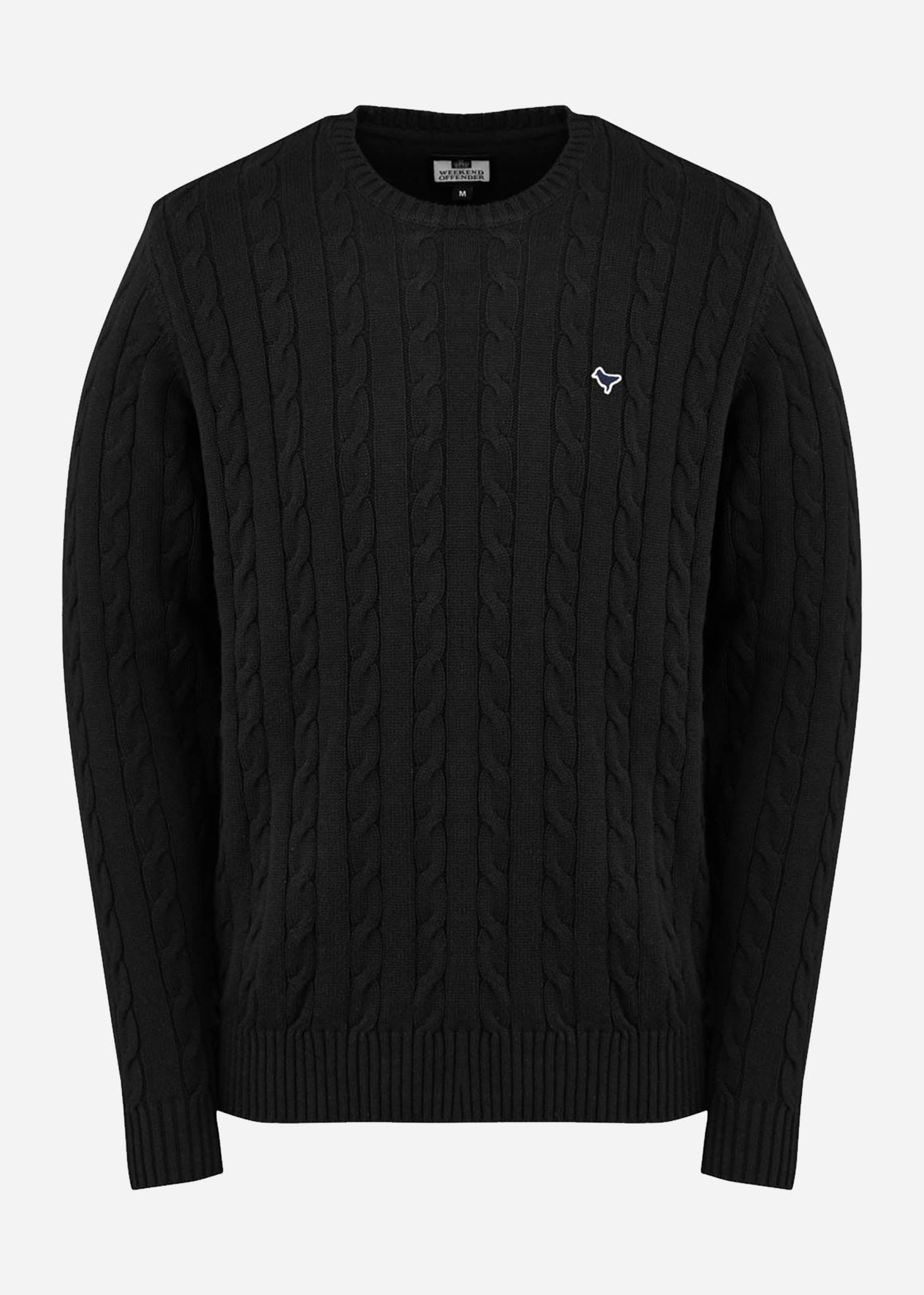 Weekend Offender Truien  Bogota - black 