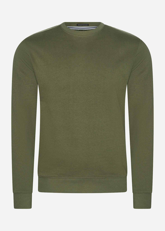 Weekend Offender Sweaters  F bomb - green clay 